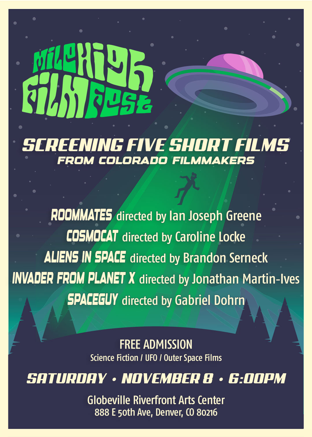 Mile High Film Fest at Globeville Riverfront Art Center